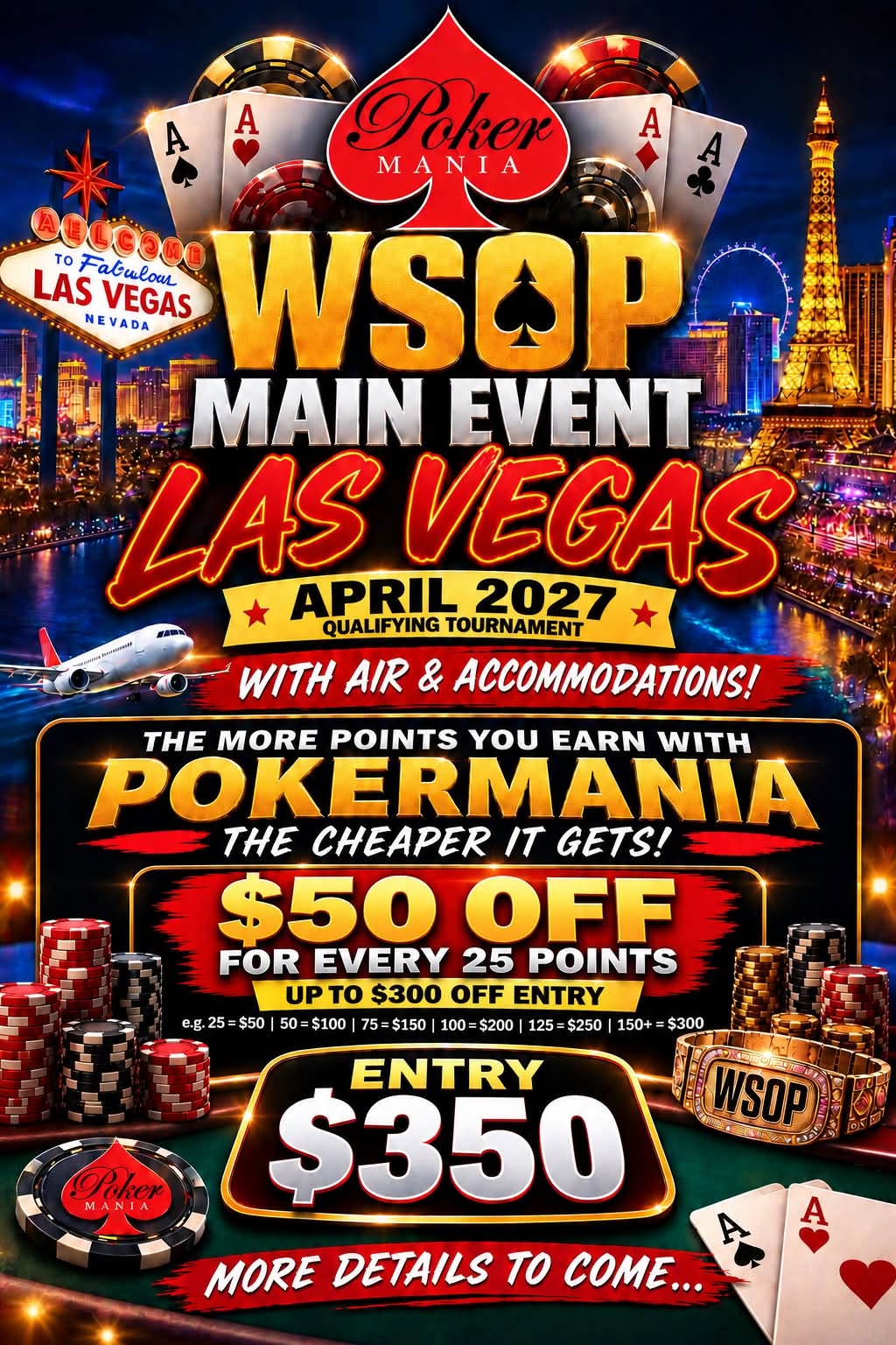 WSOP-MAIN-EVENT. Pokermania WSOP Main Event Las Vegas